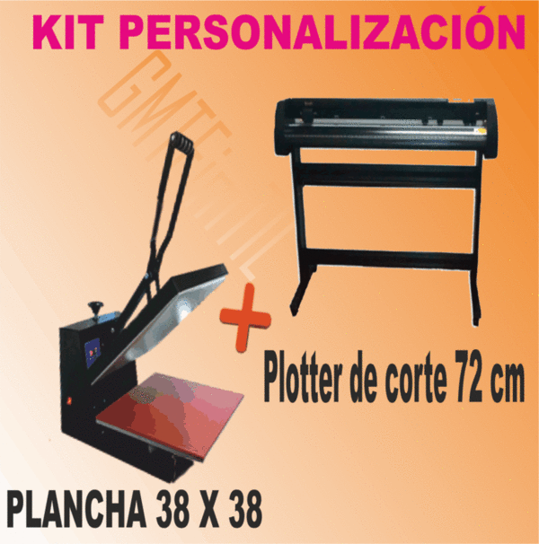 KIT PLOTTER DE CORTE 72 CM + PLANCHA 38 X 38