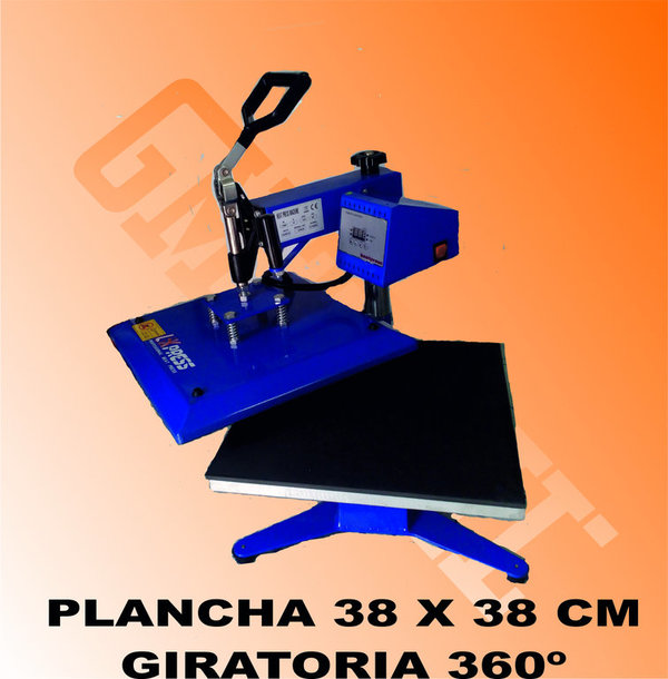 PLANCHA TEXTIL 38 X 38 CM GIRATORIA