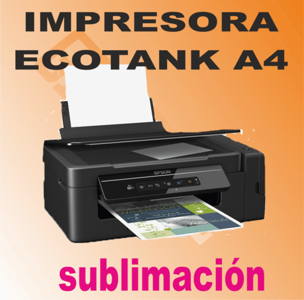 Impresora Multifuncional Epson Ecotank + KIT SUBLIMACIÓN